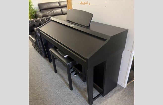 Yamaha CVP601 Satin Black Digital Piano, Used - Complete Package (SN:BCSY01002) - Image 4